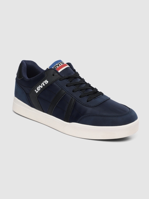 

Levis Men Navy Blue Lace-Up Sneakers