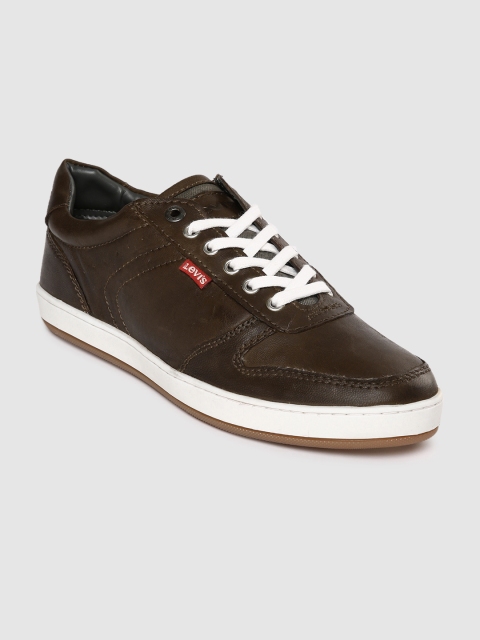 

Levis Men Olive Green Sneakers