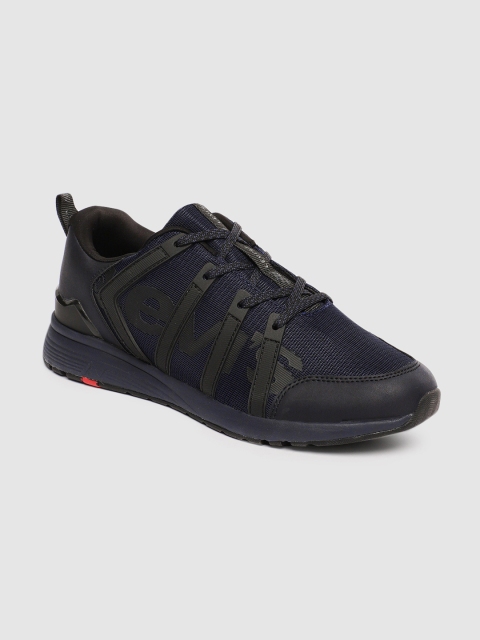 

Levis Men Navy Blue Lace-Up Sneakers