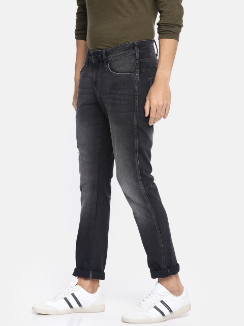 

Wrangler Men Black Vegas Skinny Fit Low-Rise Clean Look Stretchable Jeans