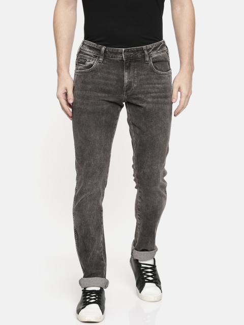 

Wrangler Men Black Vegas Skinny Fit Low-Rise Clean Look Stretchable Jeans