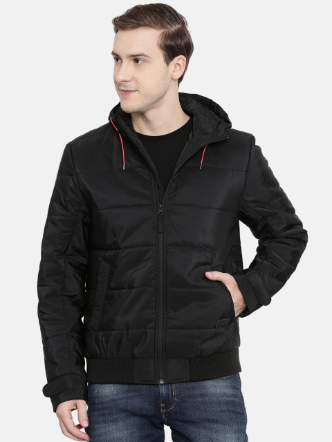 

Wrangler Men Black Solid Slim Fit Bomber Slim Fit Jacket