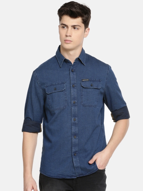 

Calvin Klein Jeans Men Blue Shirt