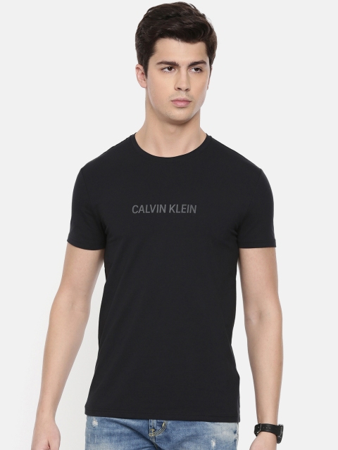 

Calvin Klein Jeans Men Black Printed Round Neck T-shirt