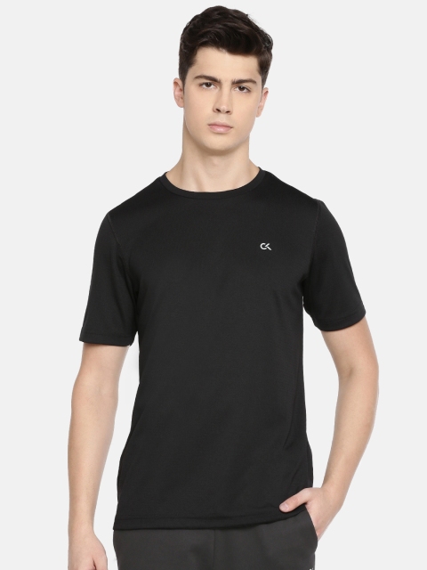 

Calvin Klein Jeans Men Black Printed Active Round Neck T-shirt