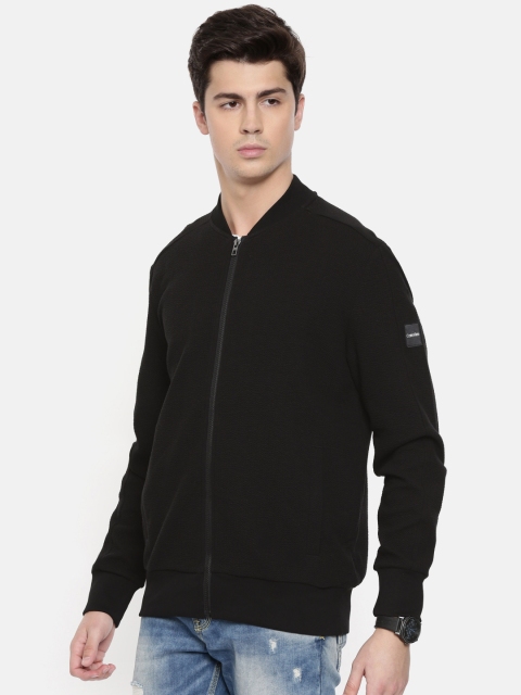 

Calvin Klein Jeans Men Black Solid Sweatshirt
