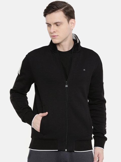 

Calvin Klein Jeans Men Black Solid Sweatshirt