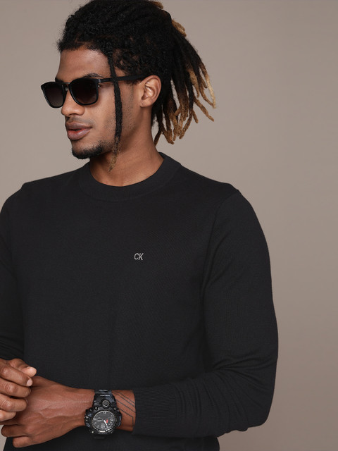 

Calvin Klein Jeans Men Black Pullover