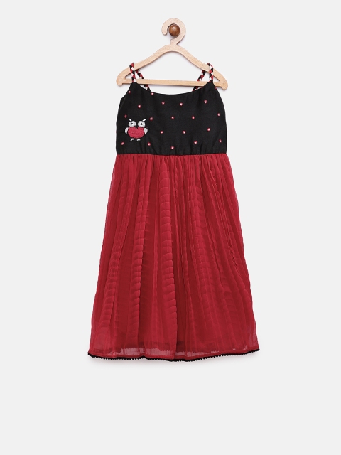 

Twisha Girls Red A-Line Dress