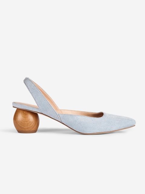 

DOROTHY PERKINS Women Blue Solid Heels