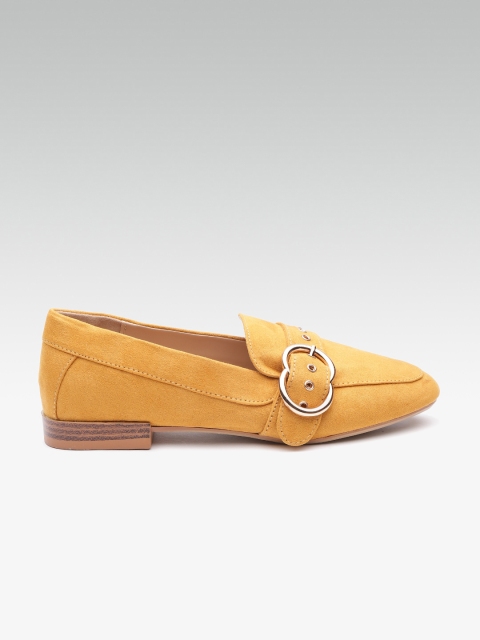 

DOROTHY PERKINS Women Mustard Yellow Loafers