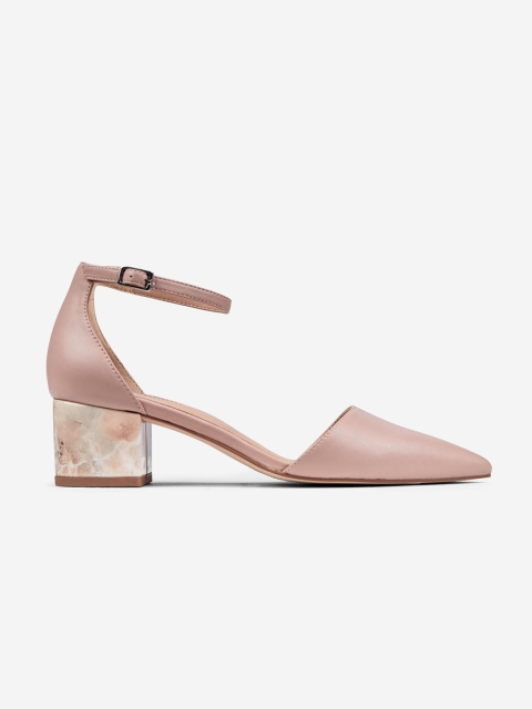 

DOROTHY PERKINS Women Dusty Pink Solid Heels