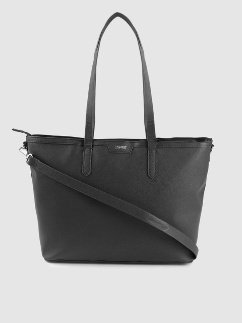 

ESPRIT Black Solid Shoulder Bag