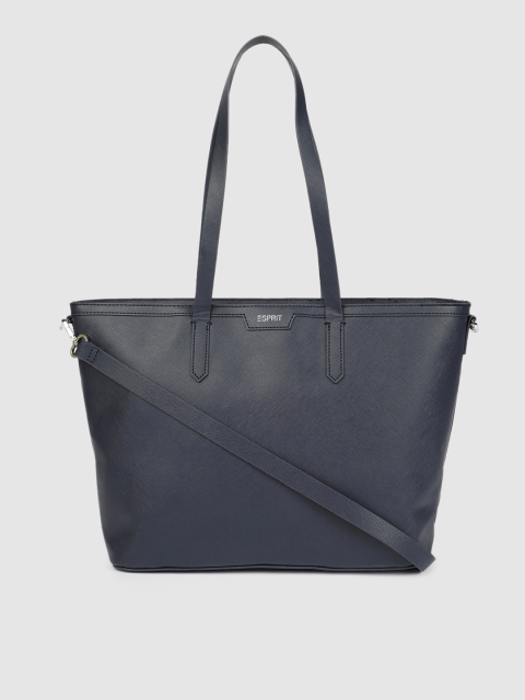 

ESPRIT Navy Blue Solid Shoulder Bag