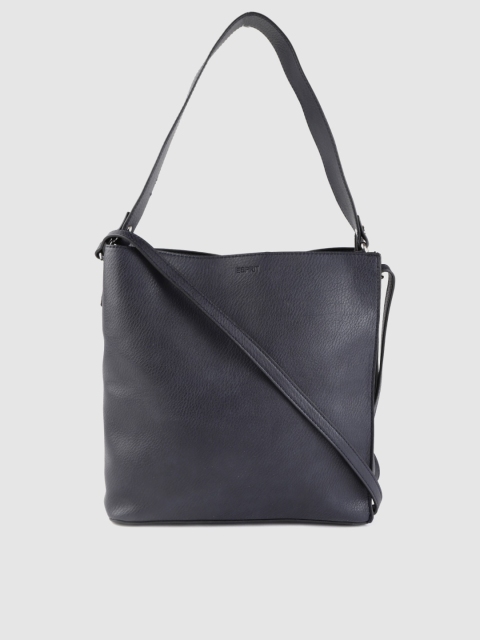 

ESPRIT Navy Blue Solid Shoulder Bag