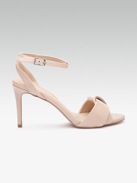 

DOROTHY PERKINS Women Peach-Coloured Solid Heels