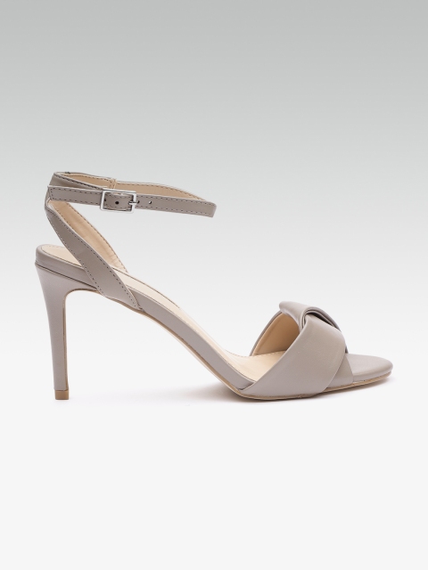 

DOROTHY PERKINS Women Taupe Solid Heels
