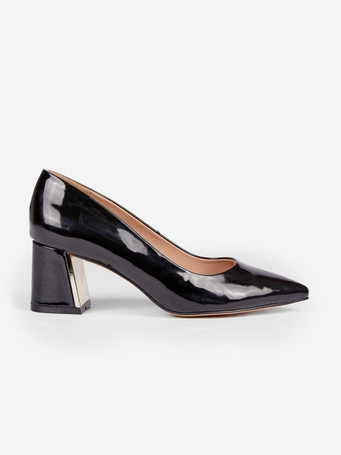 

DOROTHY PERKINS Women Black Solid Pumps