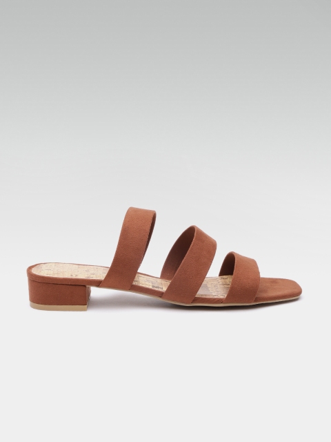 

DOROTHY PERKINS Women Brown Solid Heels
