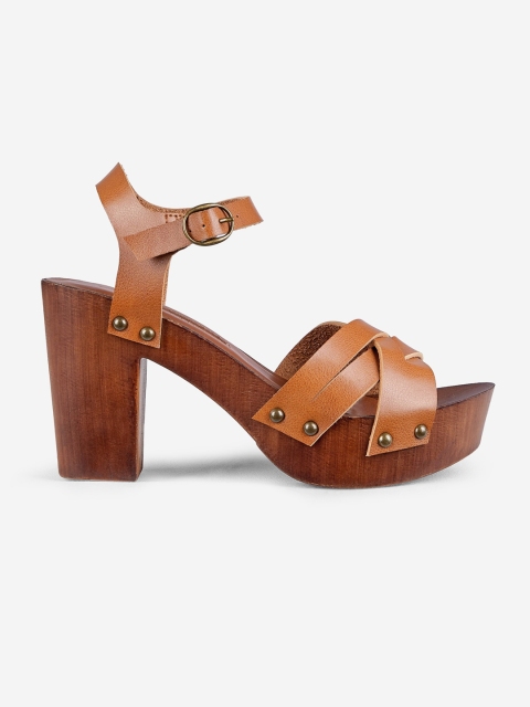 

DOROTHY PERKINS Women Brown Solid Platforms