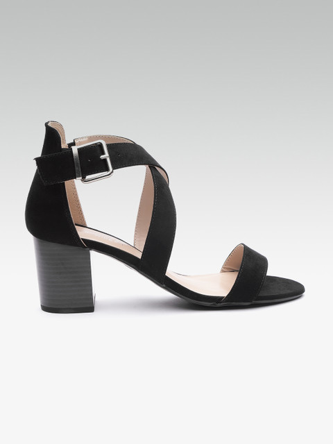 

DOROTHY PERKINS Women Black Solid Heels