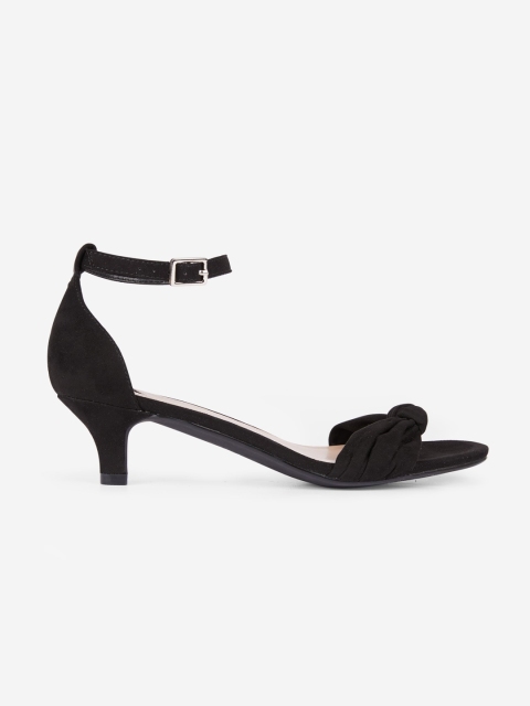 

DOROTHY PERKINS Women Black Solid Heels