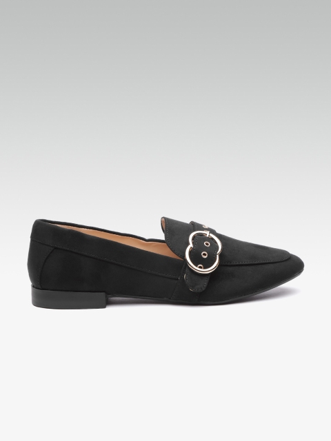 

DOROTHY PERKINS Women Black Solid Loafers