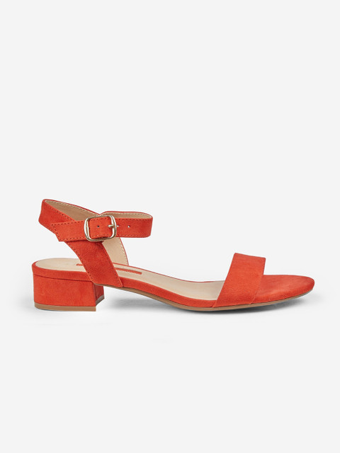 

DOROTHY PERKINS Women Orange Solid Heels