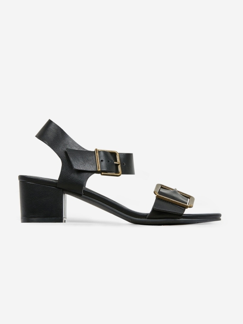 

DOROTHY PERKINS Women Black Solid Heels