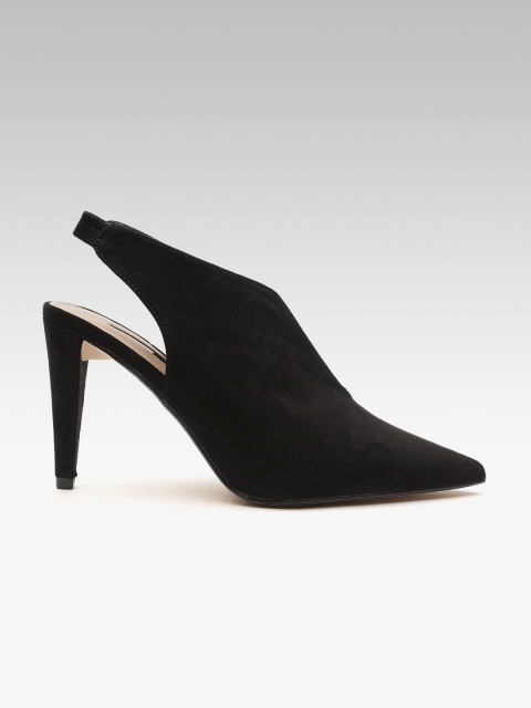 

DOROTHY PERKINS Women Black Solid Heels