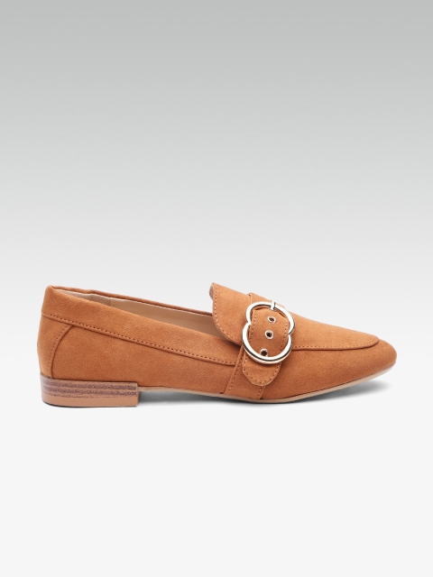 

DOROTHY PERKINS Women Tan Brown Solid Loafers
