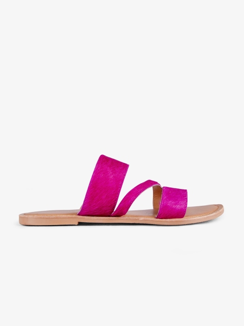 

DOROTHY PERKINS Women Magenta Open Toe Flats