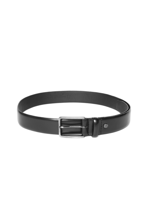 

ESPRIT Men Black Solid Leather Belt