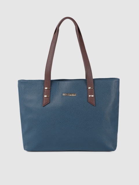

Caprese Navy Blue Solid Shoulder Bag