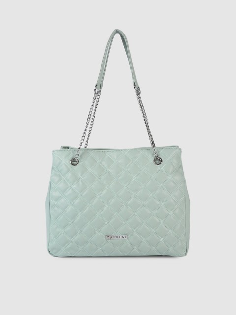 

Caprese Blue Quilted Shoulder Bag