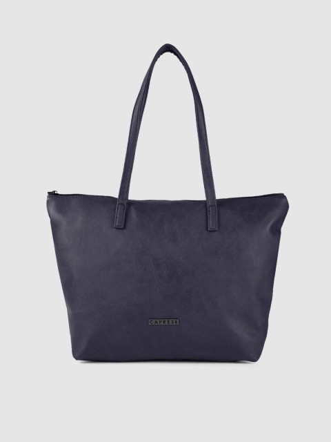 

Caprese Navy Blue BINK Textured Shoulder Bag