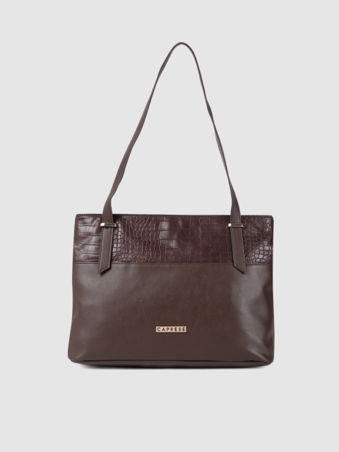 

Caprese Brown Solid Shoulder Bag