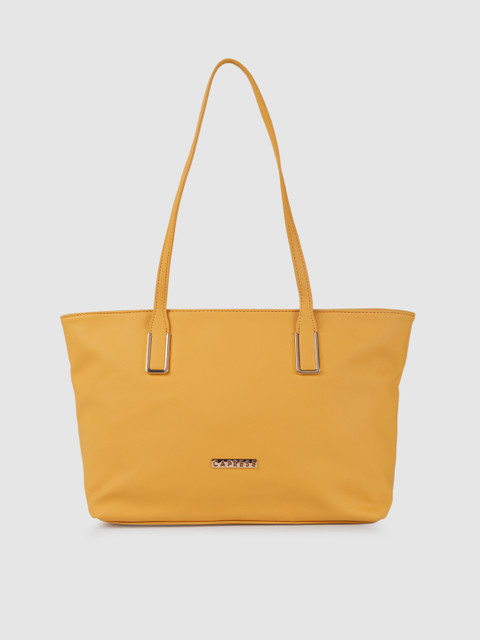 

Caprese Yellow Solid Shoulder Bag