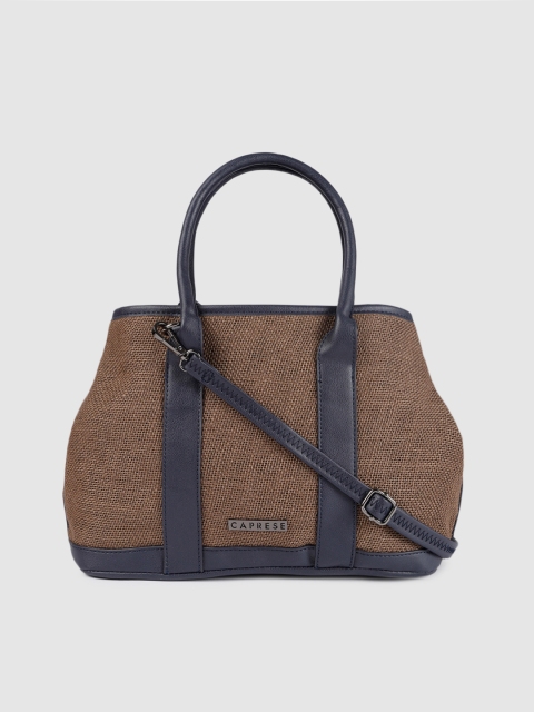 

Caprese Brown Solid Handheld Bag