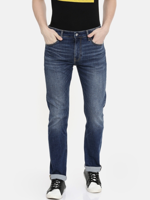 

Calvin Klein Jeans Men Blue Slim Fit Mid-Rise Clean Look Stretchable Jeans