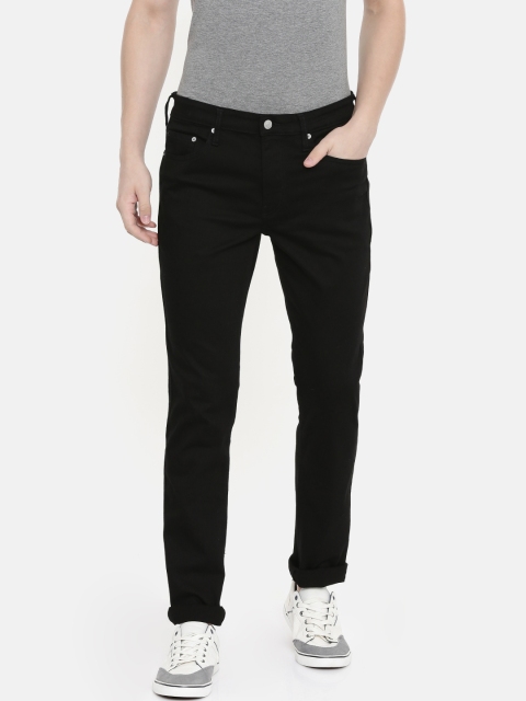

Calvin Klein Jeans Men Black Body Skinny Fit Mid-Rise Clean Look Stretchable Jeans