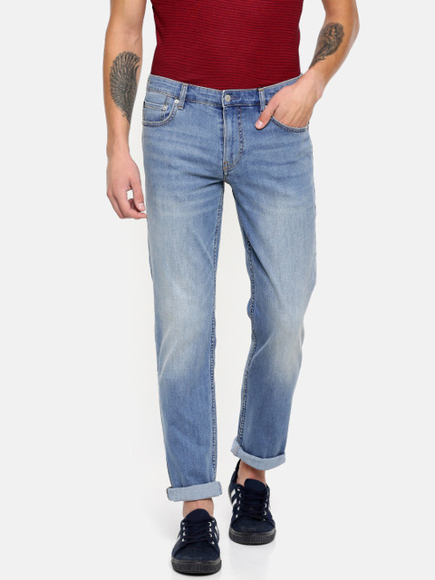 

Calvin Klein Jeans Men Blue Body Fit Mid-Rise Clean Look Stretchable Jeans 027