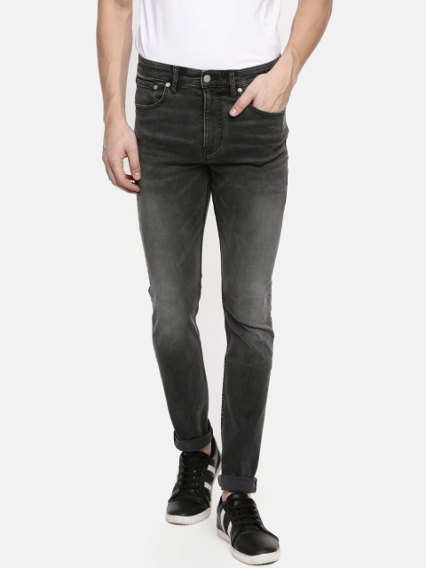 

Calvin Klein Jeans Men Black Skinny Fit Mid-Rise Clean Look Stretchable Jeans