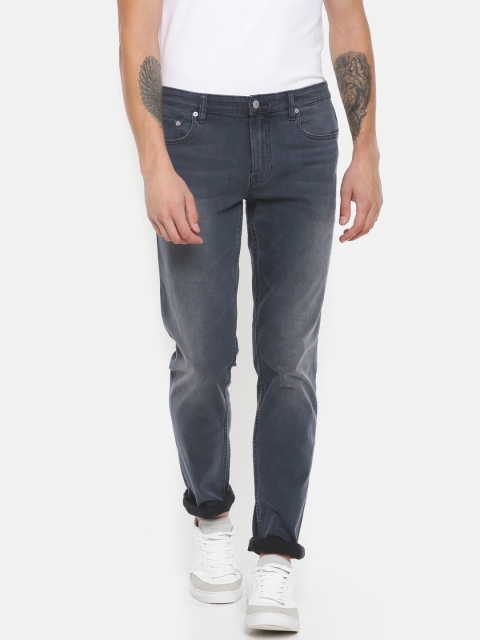 

Calvin Klein Jeans Men Blue Body Fit Mid-Rise Clean Look Stretchable Jeans CKJ 027