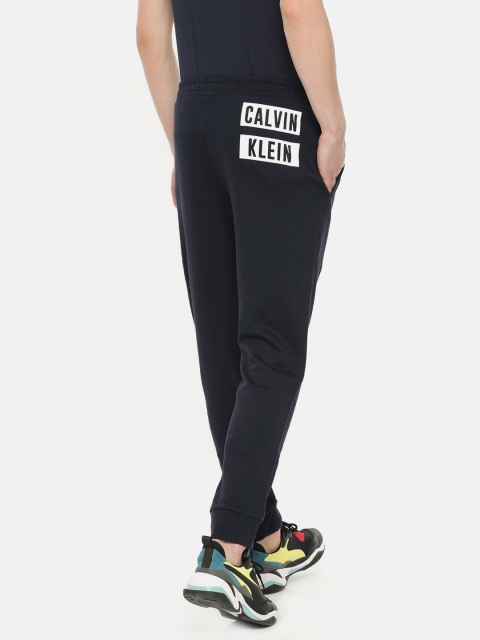 

Calvin Klein Jeans Men Navy Blue Solid Joggers