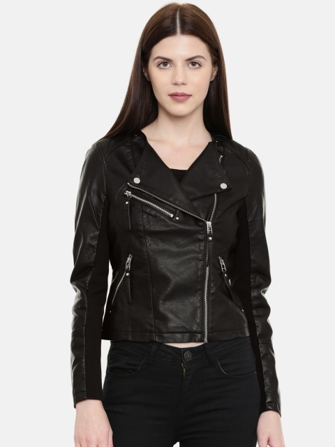 

Vero Moda Women Black Solid Lightweight Jacket