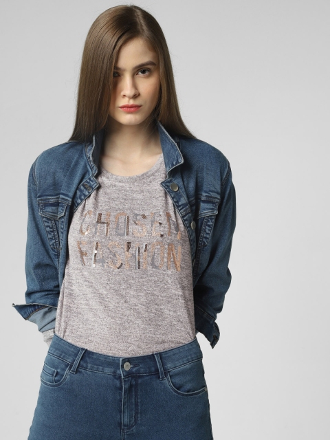 

Vero Moda Women Pink Solid Top
