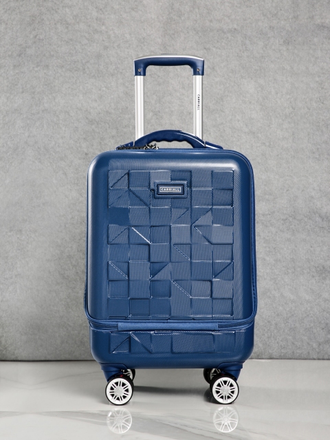 

Carriall Unisex Blue Patterned Mosaic 20'' PC Cabin Trolley Suitcase