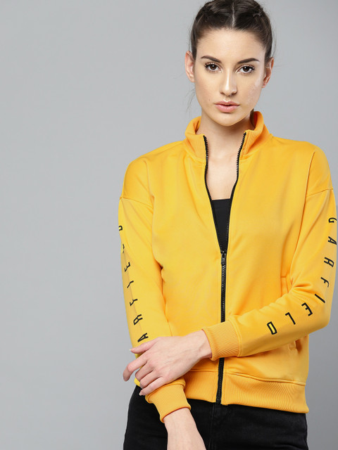 

Kook N Keech Garfield Women Yellow Embellished Back Sweatshirt