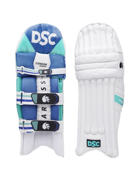 

DSC Unisex White Solid Condor Surge Batting Legguard